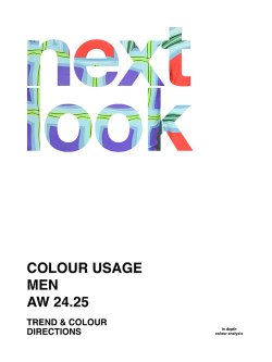 next look Colour Usage Men A/W 24/25