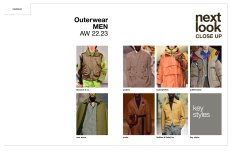 NEXT LOOK CLOSE UP MEN